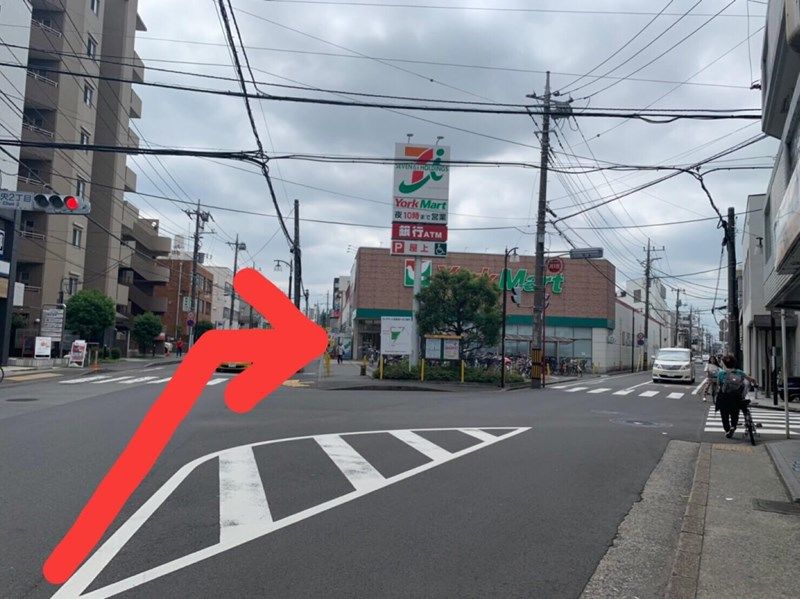 ⑥駐車場は近くのコインパーキングを  ご利用下さい(ヨークマート)